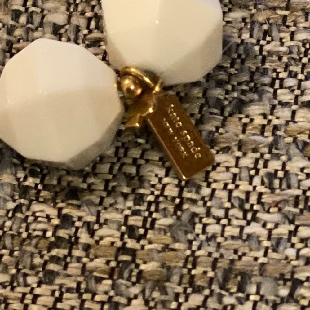 Kate Spade Off White Chunky Bead Necklace - Picture 2 of 2